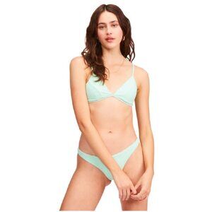 Billabong So Dazed Charlie Fixed Tri Bikini Top Spearmint MD